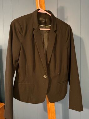 Worthington Black Single-Button Tailored Blazer